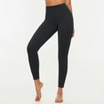 thumbnail image 3 of Leggings de mujer Cintura alta Bolsillo trasero Adelgazante de secado rápido que absorbe la humedad, 3 of 7