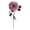 Crimson, variant on 22 Inch Large Artificial Dandelion Flowers - Blue Hydrangea & Pampas Grass - Long Stem Wedding Table Centerpieces & Home Decor