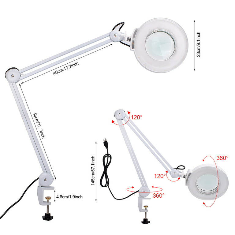 Industrial ESD+UV Magnifying Lamp KML9006UV - Khush Enterprises
