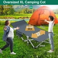MOPHOTO XXL Oversized 78"*32" Portable Folding Bed for Adults, Heavy