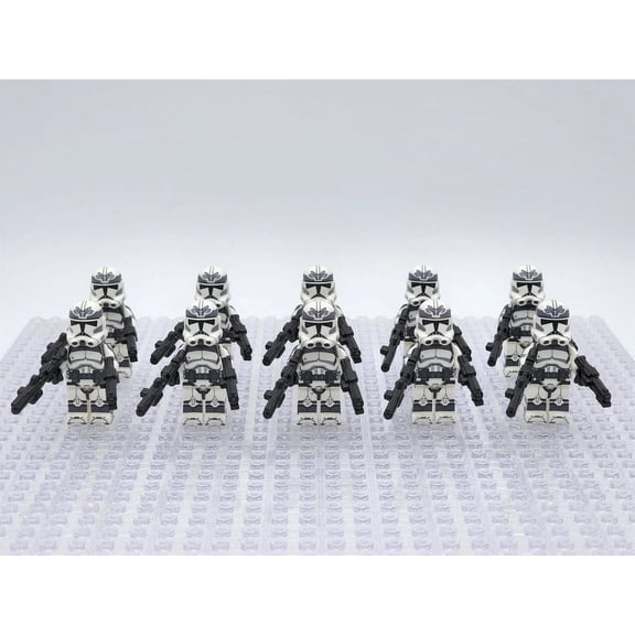 10 Pcs Space Wars Battle Droids Minifigures Action Figures Building Blocks Toys