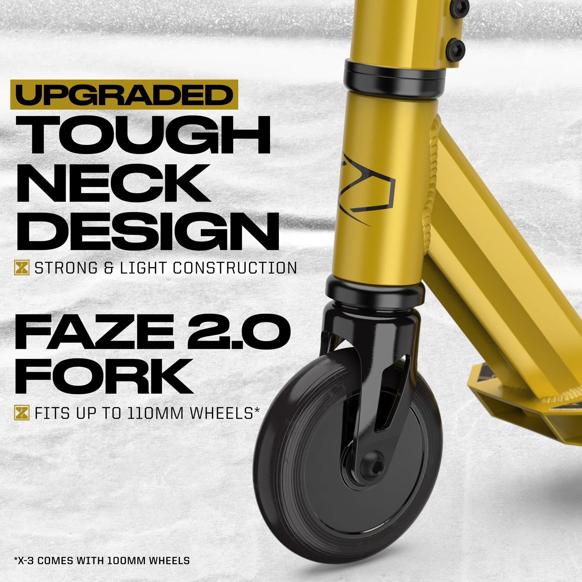 Fuzion X-3 Pro Scooters - Stunt Scooters for Kids 8+