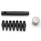 thumbnail image 4 of 7pcs Interchanable Steel Hollow Puncher 2/2.5/3/3.5/4/4.5/5mm Diy Wor Tools Le, 4 of 5