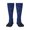 1 Black, variant on Alaska Flag Knee High Socks for Women Long Leg Warmers Socks