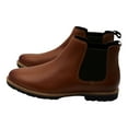thumbnail image 5 of Cole Haan Men’s Midland Lug Chelsea Boots - British Tan Nubuck Leather, Size 9.5M, 5 of 8
