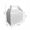 thumbnail image 2 of Caja Mediana de Cart&oacute;n BoxLunch 50 piezas color blanco, 2 of 5