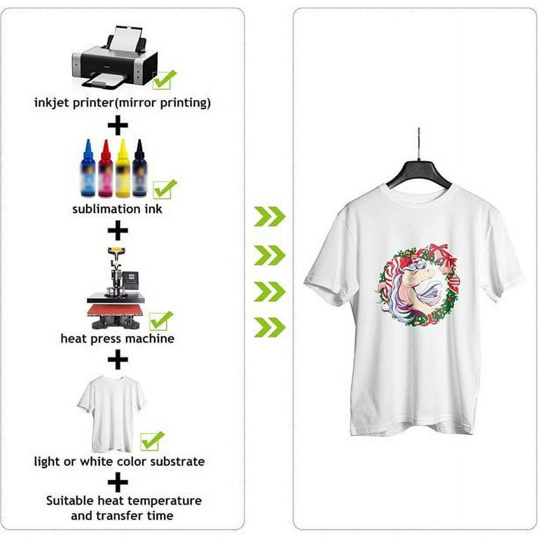 A-SUB Sublimation Paper 3.5x9 Inch for DIY Unique Christmas Gifts  Compatible with Inkjet Printer which Match Sublimation Ink 100 Sheets 