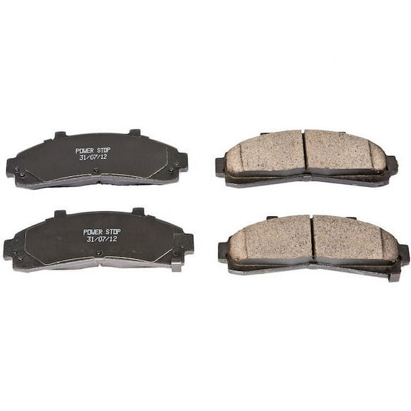 Front Brake Pad Set - Compatible with 1995 - 2002 Ford Ranger 1996 1997 1998 1999 2000 2001