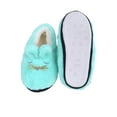 thumbnail image 3 of Women's Girls Cute Plush Rabbit Furry Bunny Faux Sherpa House Slippers Christmas Slippers, Taupe M/L, 3 of 5