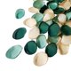 thumbnail image 5 of Pétalos de rosa Naiovety 400 unids/set poliéster verde oscuro colores variados, 5 of 6