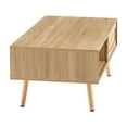 thumbnail image 6 of Mitinya Storage Rattan Coffee table, Natural, 6 of 8