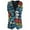 Blue, variant on Puffer vest Mens Valentine Day Love Printing Dinner Date Suit Vest Vest Top