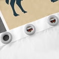 thumbnail image 4 of Horse 30%-50% Blackout Curtains Teens, Rustic Cabin Patchwork Curtains & Drapes 38"Wx54"L 2 Panels, Western Cowboys Cowgirls Curtains Farm Animal Windmill Patchwork Window Treatments, 4 of 5