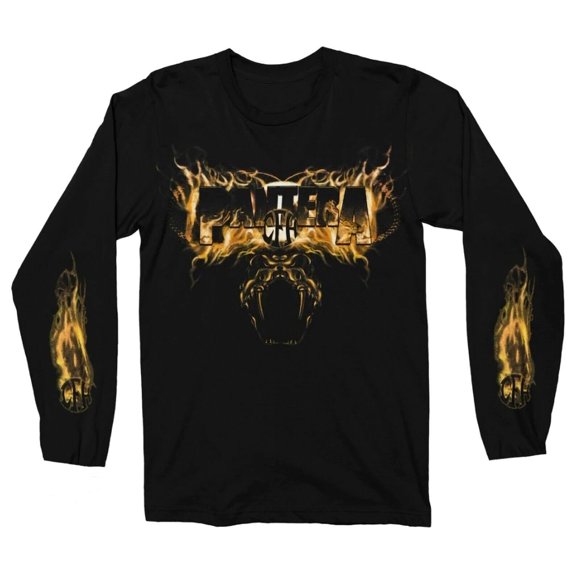 Pantera - t-Shirt à Manches Longues pour Hommes Snake in Flames