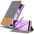 thumbnail image 1 of Cadorabo Case for Sony Xperia L1 Cover Book Wallet Screen Protection PU Leather Flip Magnetic Etui, 1 of 7