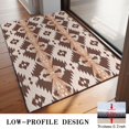 thumbnail image 3 of Brown Geometric Boho Pattern Door Rugs,Washable Non Slip Door Mats Indoor,Decorative Door Mats,Entry Mat Indoor for Entrance,Bedroom,Kitchen,Bathroom,20"x32", 3 of 6
