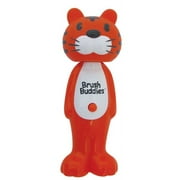 Brush Buddies Kids Toothy Toby Tiger Poppin Toothbrush, Soft