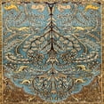 thumbnail image 1 of Ahgly Company Machine Washable Indoor Square Traditional Sepia Brown Area Rugs, 8' Square, 1 of 7
