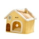 thumbnail image 4 of Casa cálida para gatos, escondite, rascador, refugio para mascotas pequeñas, juguete interactivo para gatos durmiendo. M para mascota de 4 kg, 4 of 9