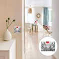 thumbnail image 7 of Yayeee Toggle Light Switch Wall Plate 2-Gang 4.56"x4.48" Decorative Outlet Cover, White Streets, 7 of 7