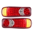 thumbnail image 1 of Luz indicadora de freno luces traseras de 12 V 45 piezas de chips de luz luz trasera LED LED universal de plástico para caravana autobús remolque camión ANGGREK Otros, 1 of 7
