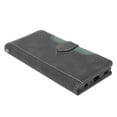 thumbnail image 3 of Funda para teléfono tipo billetera de cuero PU con tarjetero y botones magnéticos para funda para teléfono Samsung A72 antiarañazos, 3 of 8