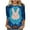 1-Multicolor, variant on Cavosen Happy Easter Shirts for Women 3/4 Sleeve Summer Bunny Tie Dye Print Pullover Tops Round Neck Holiday Blouse Vacation Festival T Shirts Loose Dressy Trendy Tees XL