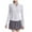 White, variant on 2025 New Slim Yoga Jacket Nylon Sun Protective Clothing Sun Shirt Upf 50 Long Sleeve Women