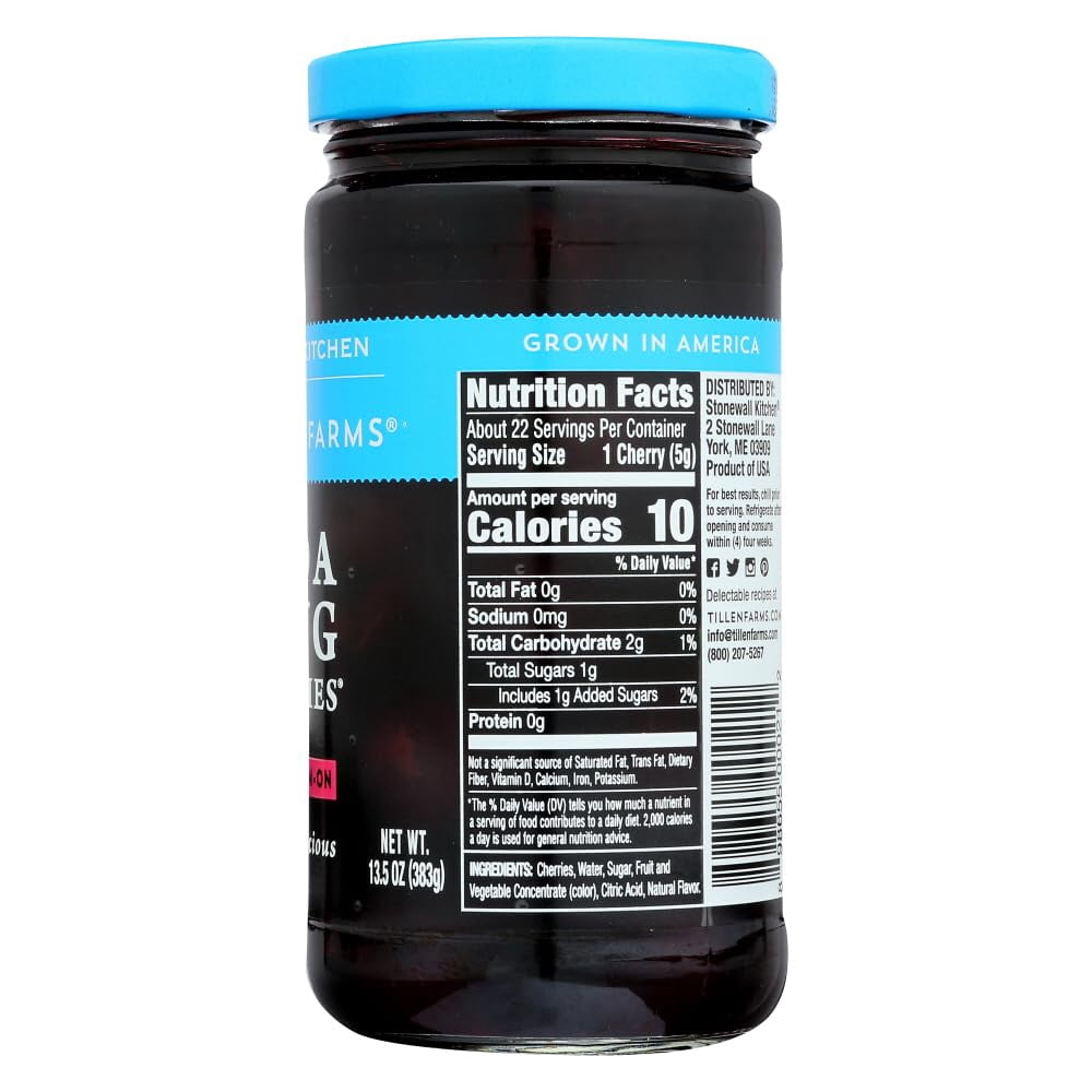 Tillen Farms Bada Bing  Cherries, 2-Pack 13.5 oz. Jars