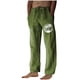 thumbnail image 2 of Puntoco Pantalones casuales largos para hombre, pantalones casuales con estampado de moda para hombre, cintura elástica con bolsillos, pantalones deportivos, 2 of 4