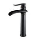 thumbnail image 2 of Grifo de lavabo antiguo de color negro y cobre, grifo de lavabo, grifo de lavabo, grifo de cascada, 2 of 5