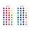5, variant on Color Coordination Reference Cards Set, 2 Piece Acrylic Guide Cards for Portable Pairing and Daily Carry Use Home