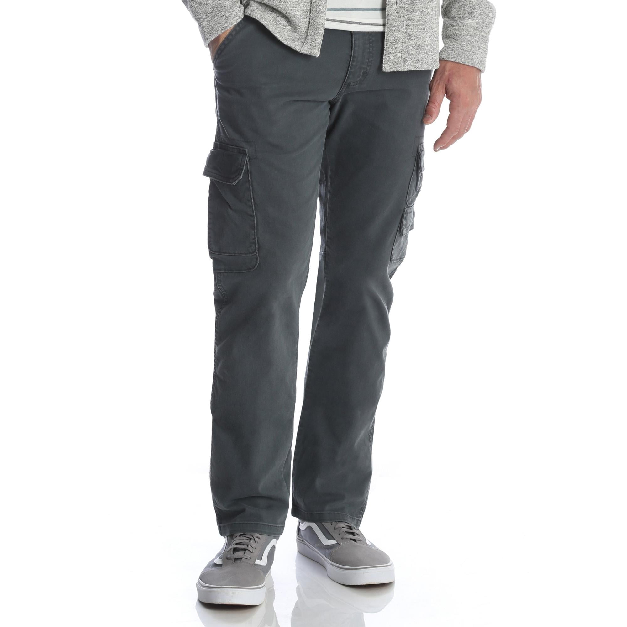 wrangler gray cargo pants