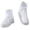 White, variant on Willtoo Waterproof Shoes Cover, Rain Boot Shoe Covers, Reusable Women Men PVC Rubber Sole Overshoes Galoshes Protectors for Cycling Camping Travel