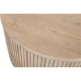 thumbnail image 4 of Maklaine Modern / Contemporary Solid Mango Wood Natural Coffee Table, 4 of 8
