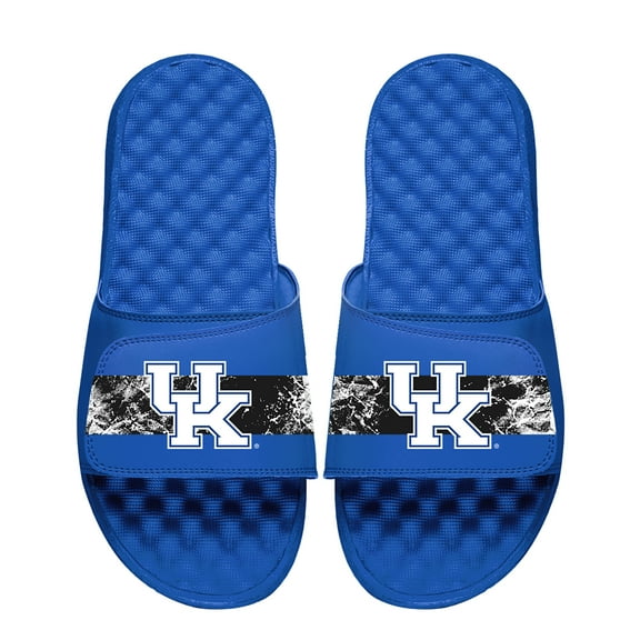 Men's ISlide Royal Kentucky Wildcats Distressed Slide Sandals