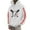 White, variant on Mens Hoodies Pullover Baseball Baseball Seam Print Fall Clothes Tops Hooded Sweatshirts Khaki XL