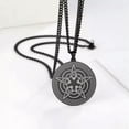 thumbnail image 4 of Wiccan Pentagram Necklace Irish Knot Pentacles Protection Amulet Religious Gift, 4 of 8