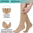 thumbnail image 2 of Ruifaya Unisex Compression Socks Pressure Sock Leg Support Sock Nylon Stocking AU S8A2, 2 of 7