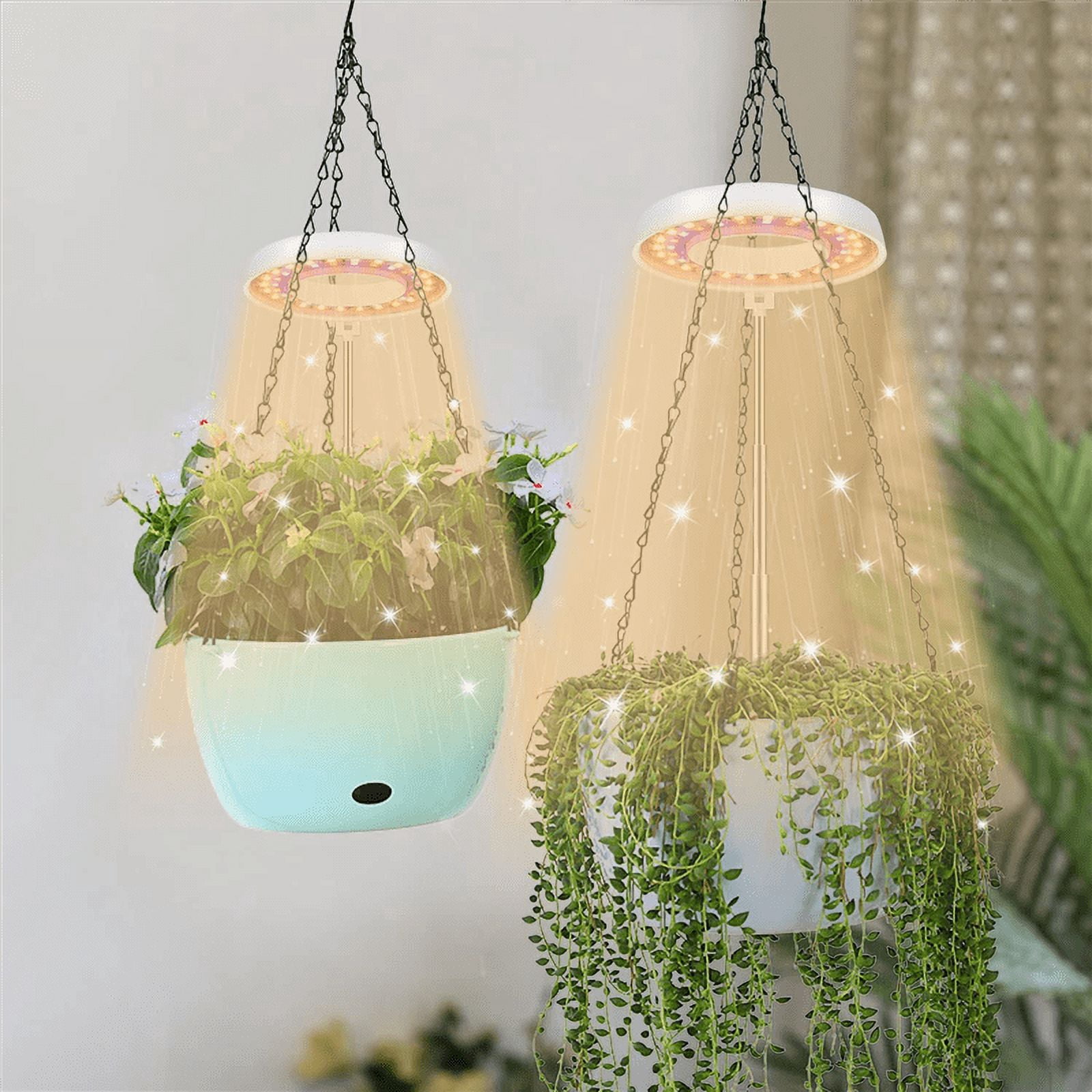 LED Grow Light, Plant Lamp for Indoor Plants Growing,Auto 4/8/12/18 , for  Bonsai Succulents Small Plants - Walmart.com