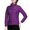 Purple, variant on Vedolay Tops for Women Casual Women's Fashion Suit Open Front Long Sleeve Fitted Ruffle Casual Office Jacket,Red S