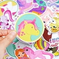 thumbnail image 4 of Divine Kids 30 Unicorn Themed Waterproof Stickers Set for decorating, 4 of 5