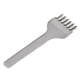 thumbnail image 5 of Leather Prong Diamond Hole 6 Teeth Stitching Punch High Speed Steel Hand Tool for DIY3mm, 5 of 5