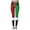 Green-1, variant on Christmas Leggings for Women Elastic High Waist Slim Fit Funny Santa Claus Print Tights Pants Workout Yoga Pants