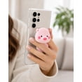 thumbnail image 4 of Kawaii Pink Pig Magnetic Phone Grip – Cute MagSafe Compatible Phone Holder Stand for iPhone, Teens & Animal Lovers, 4 of 4