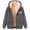 hgg315-Dark Gray, variant on Ounisa Women's Christmas Fleece Hooded Sweatshirt Jacket, Soft Warm Holiday Pullover with Cozy Lining for Seasonal Comfort