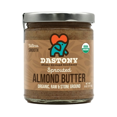 Dastony - 100% Organic Sprouted Almond Butter - 8 oz.
