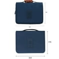 thumbnail image 4 of Coofit Hanging Toiletry Bag Foldable Top Handle Cosmetic Bag Travel Toiletry Bag, 4 of 10