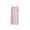 Pink, variant on Diufon Women's Nightgowns Summer Casual Loose Round Neck Camisole Pajama Dress Summer Plus Size Sleepwear