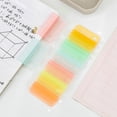 thumbnail image 4 of 6pcs Colorful File Folder Set for Students Multi-Functional Bookmark & File Sorter Creative Stationery for Note Organization Page Marking Cute School Supplies, 4 of 8